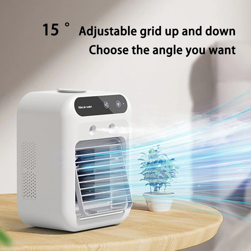 Xiaomi Mijia Portable Mini Air Conditioner Cooler 500ml Water Cooling Fan Air Conditioning Cooler Office Mobile Air Conditioner